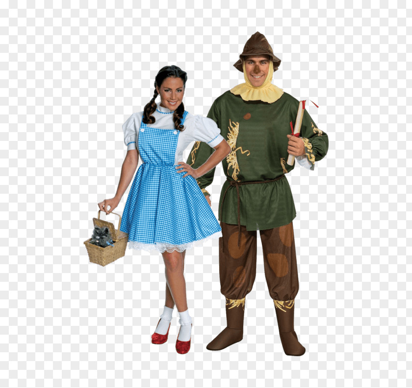 Follow The Yellow Brick Road Dorothy Gale Scarecrow Tin Man Wonderful Wizard Of Oz Costume PNG