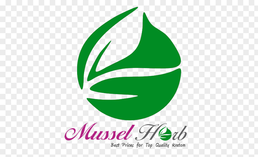 Green Mussel Logo Organic Food Brand Sales PNG