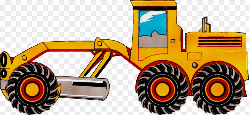 Transport Toy Tractor Construction Equipment Vehicle Bulldozer PNG
