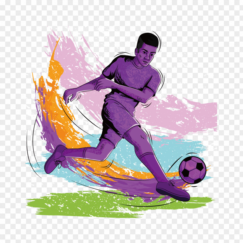 Football Man Photography Athlete Illustration PNG