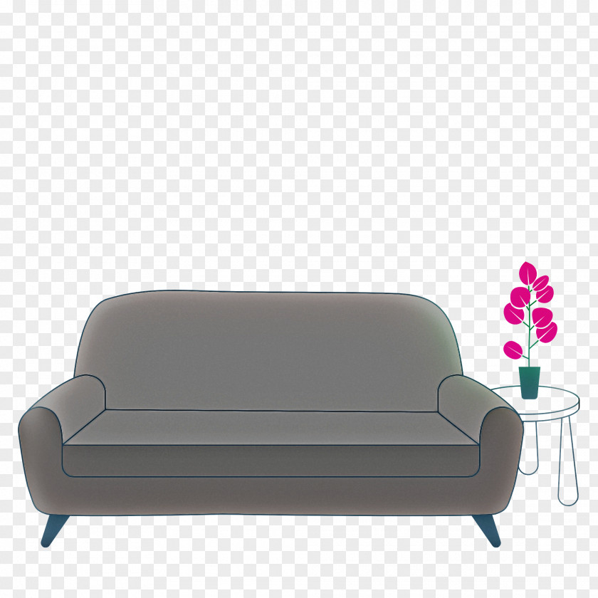 Loveseat Slipcover Rectangle Sofa Bed Angle PNG