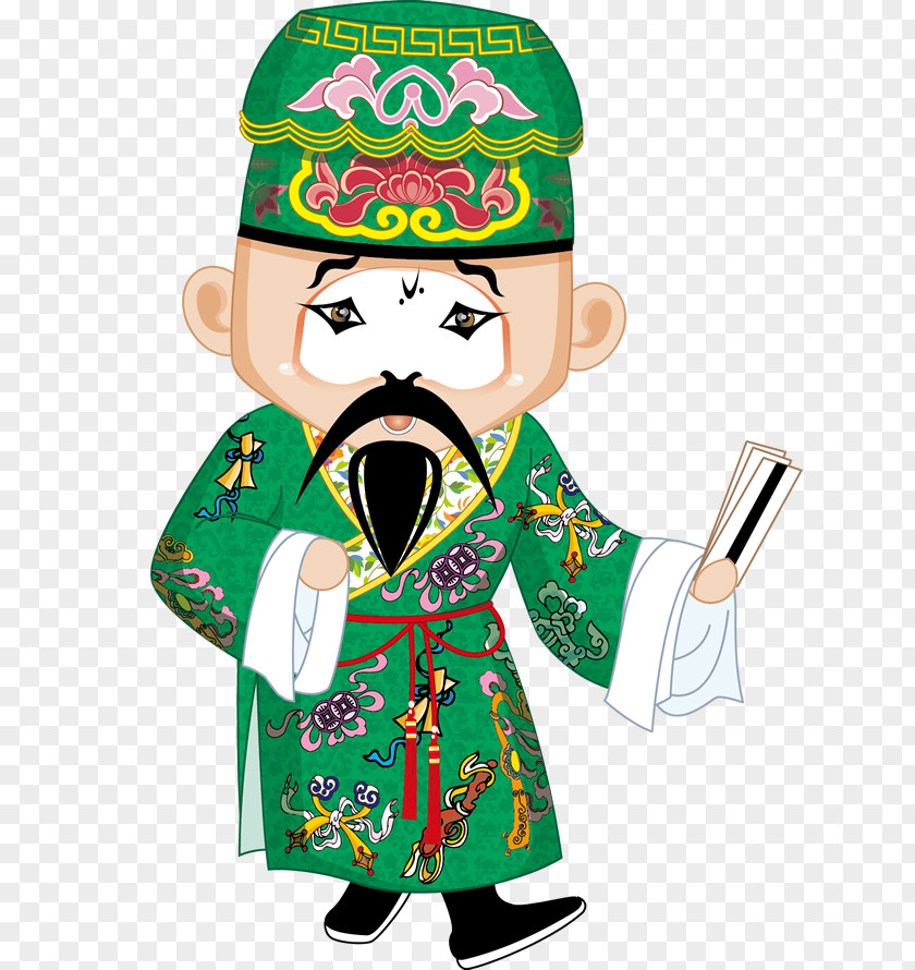 Opera 京剧人物 Peking Chinese Vector Graphics PNG