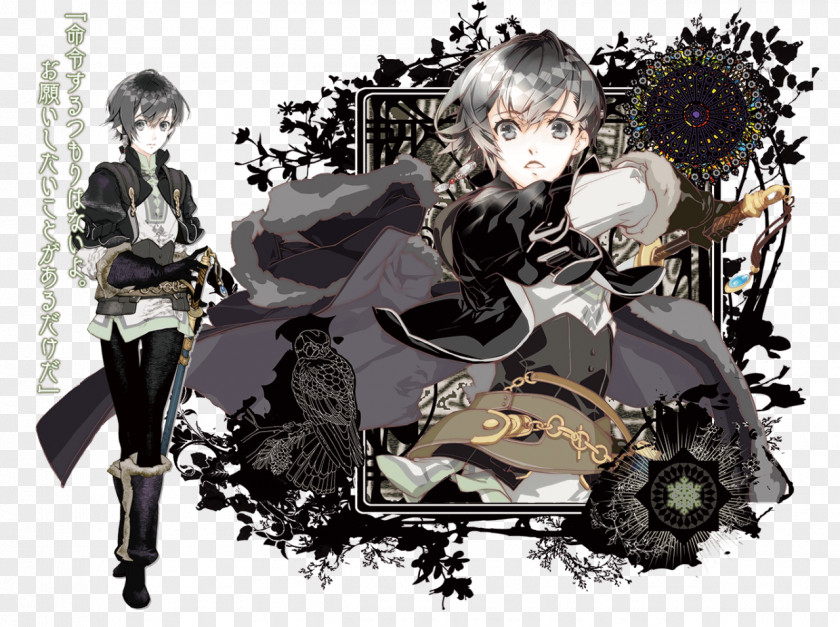 Psychedelica Of The Black Butterfly And Ashen Hawk Otome Game Psychedelia Idea Factory Aksys Games PNG