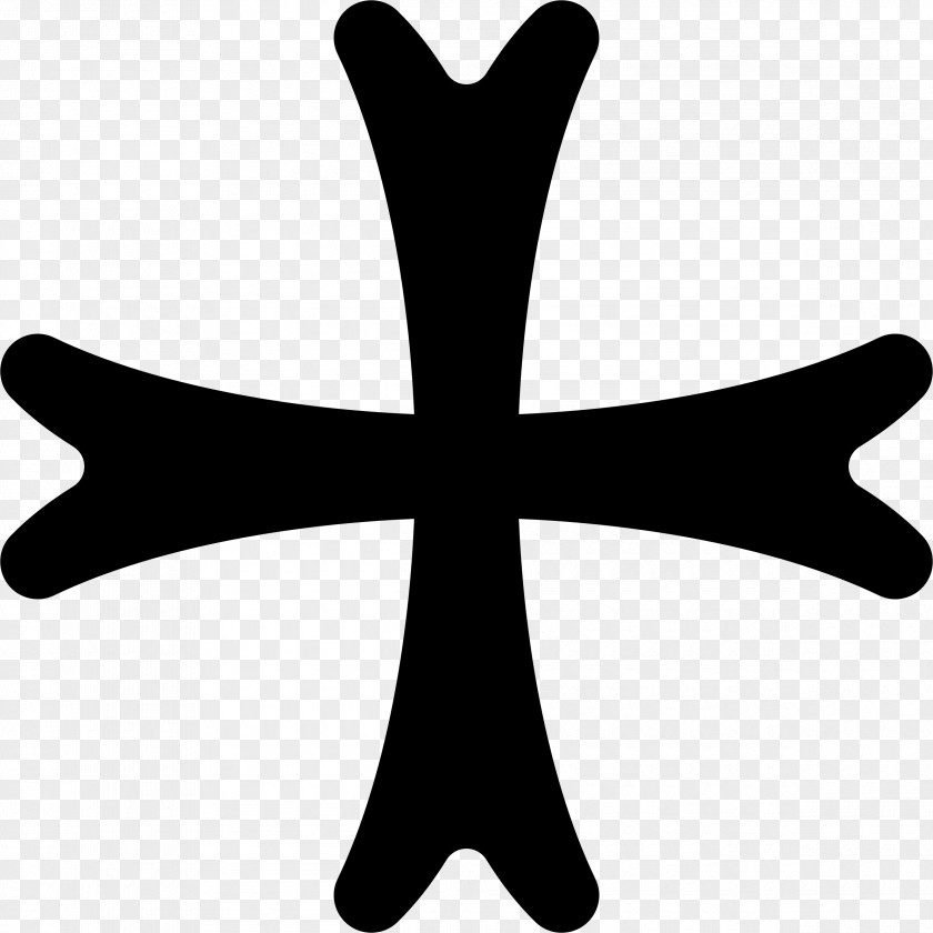 Red Cross Sailing Symbol Patoncekreuz PNG