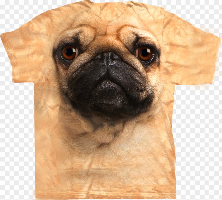 3d Dog T-shirt Hoodie Pug Clothing PNG