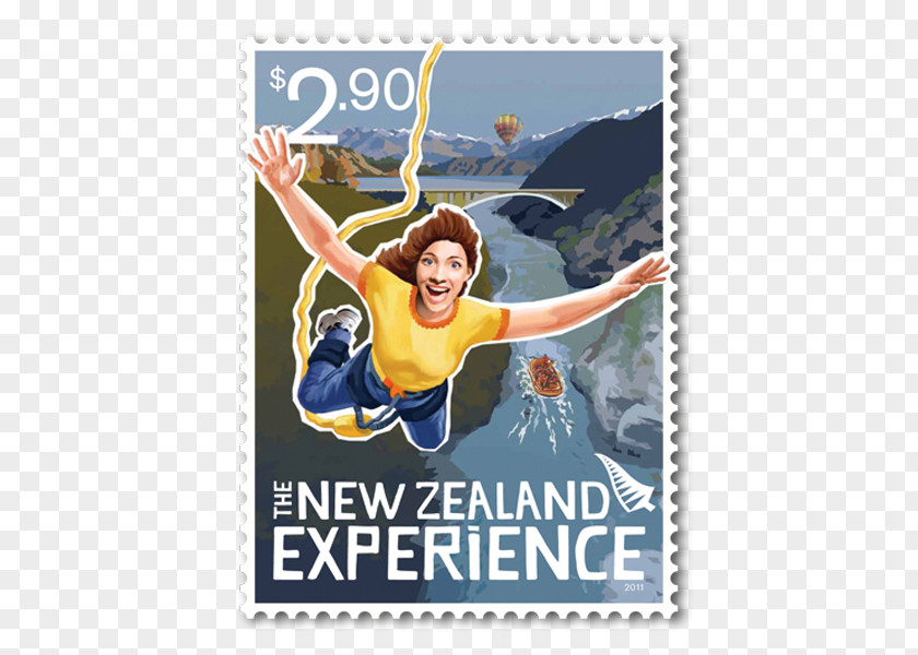 Bungy Jump Mudgway Partsworld New Zealand Post Advertising Graphic Designer PNG
