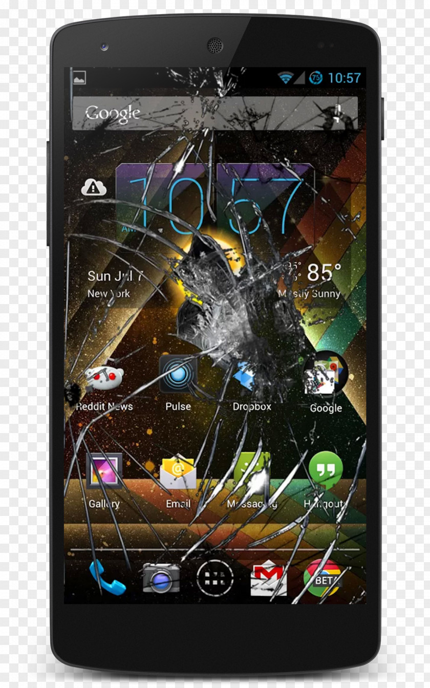 Crack ScreenCracked Screen Feature Phone Smartphone Broken Prank Amazon.com PNG