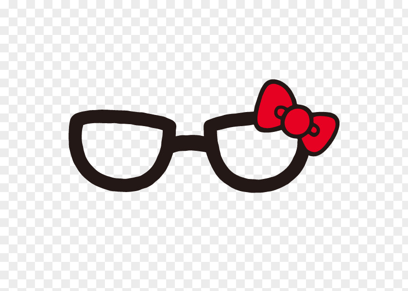 Glasses Sticker Hello Kitty Goggles Clip Art PNG