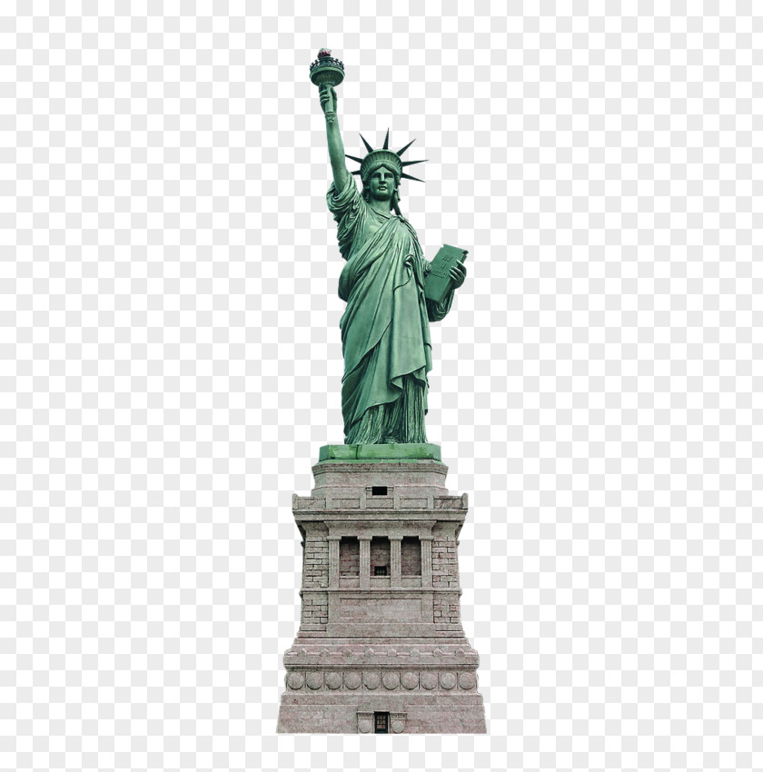 Green Simple Statue Of Liberty Decorative Patterns New York Harbor Clip Art PNG