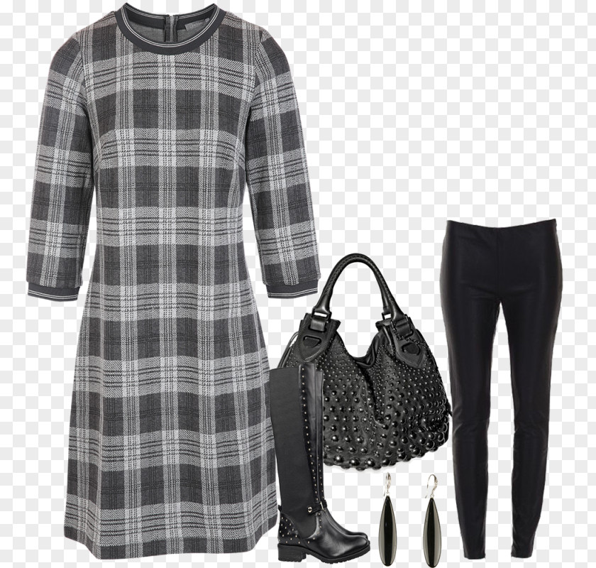 Ruit Fashion Tartan Sleeve Bag PNG