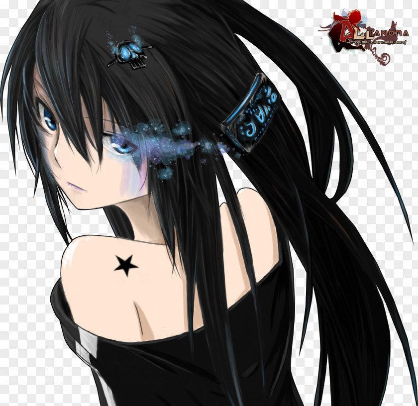 Black Rock Shooter Rin Okumura Character Vocaloid PNG