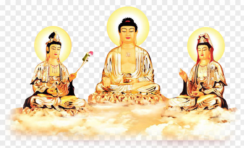 Buddha Image Amitu0101bha Guanyin Buddhahood Nianfo Buddhism PNG