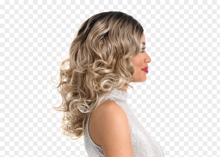 Hair Blond Layered Step Cutting Feathered Coloring PNG