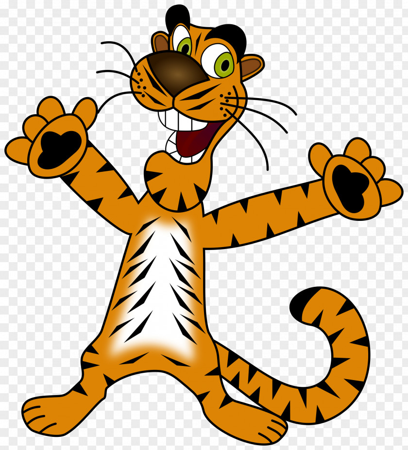 Tiger Cat Felidae Clip Art PNG