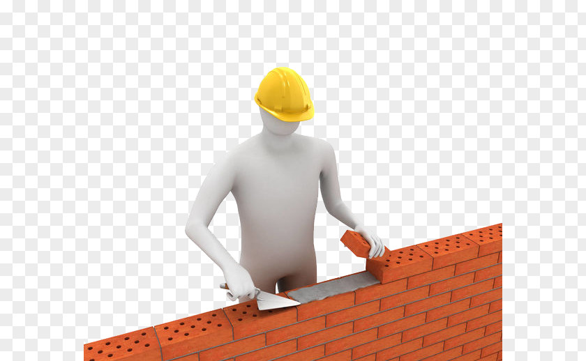 Walls Built With Hollow Bricks Stock Photography 3D Computer Graphics Royalty-free Illustration PNG