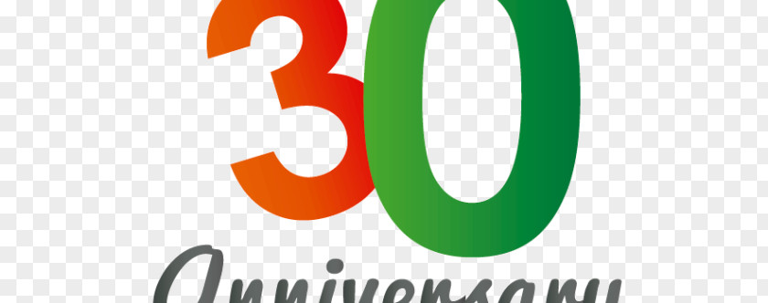30th Anniversary Logo Clip Art Image Brand PNG