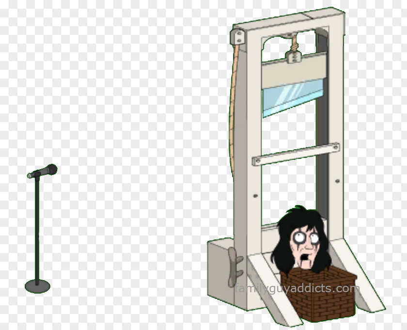 Alice Cooper Guillotine Family Guy: The Quest For Stuff Cartoon Character Furniture PNG