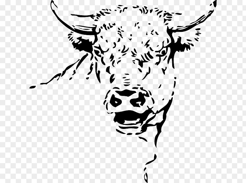 Bull Cattle Public Domain Clip Art PNG