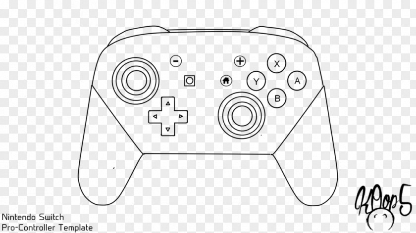 Design Game Controllers Nintendo Switch Pro Controller Wii GameCube PNG