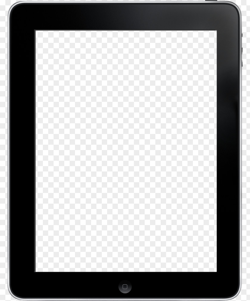 IPad Tablet Pic Black And White Square PNG