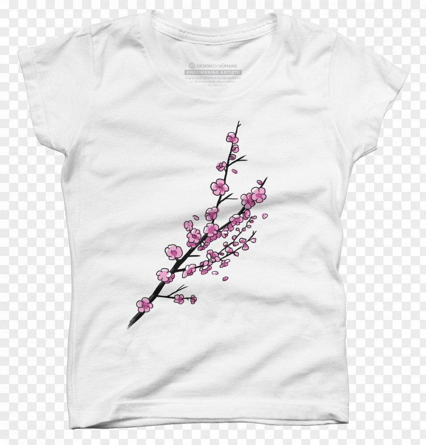 Maneki Neko T-shirt Clothing Cherry Blossom PNG