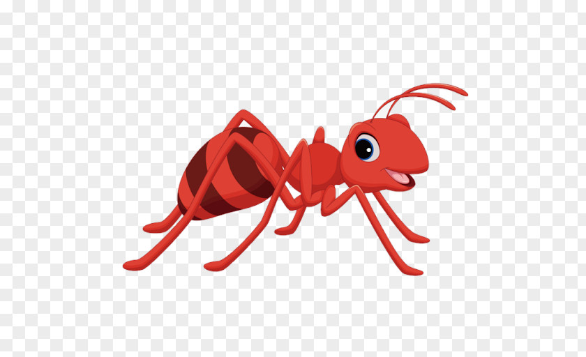 Membranewinged Insect Animal Figure Ant Pest Red PNG