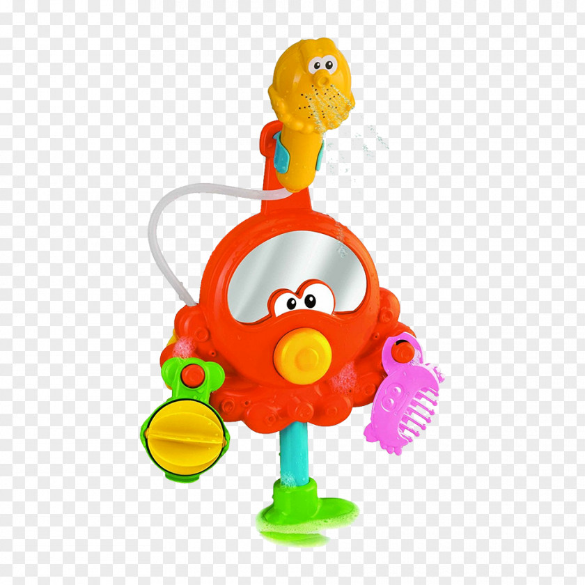 Ocean Pals Sprinkling Shower Sprout Child Toy InfantBaby Mirror Funny B Kids PNG