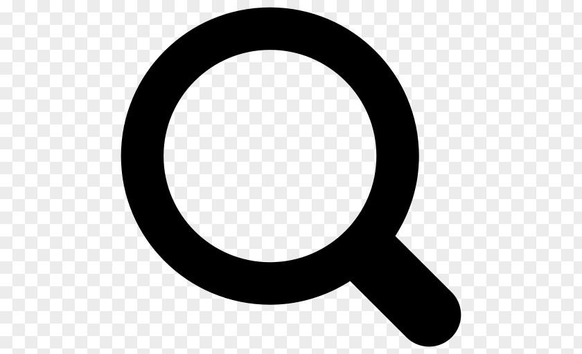 Oval Symbol Magnifying Glass PNG