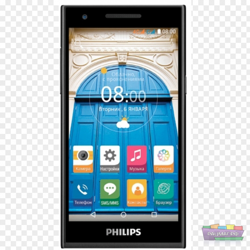 Smartphone Philips Mobile Phones Telephone Display Device PNG
