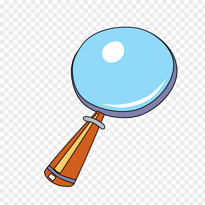 Zoom Magnifying Glass Clip Art PNG