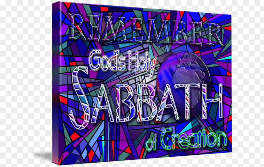 Graffiti Modern Art Acrylic Paint Remember The Sabbath Day, To Keep It Holy PNG