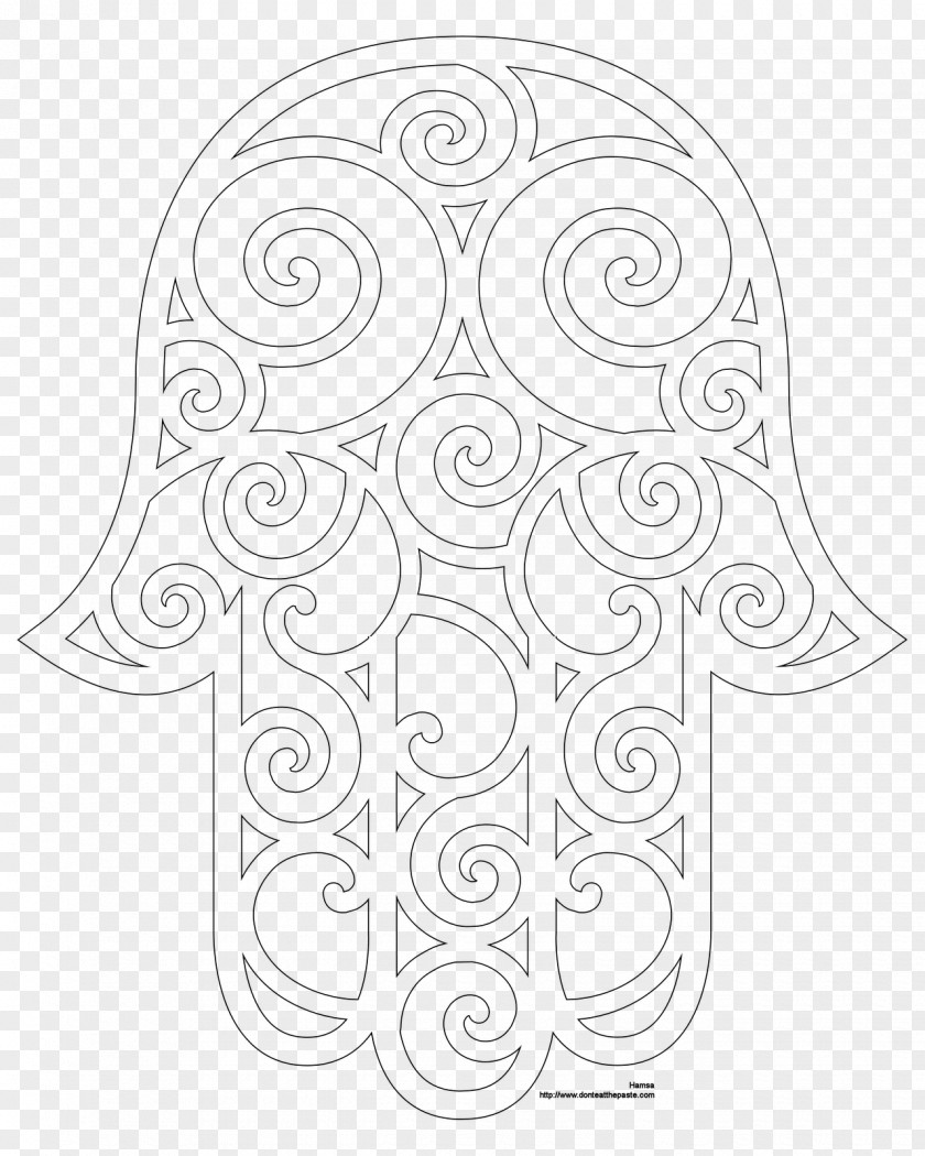 London Eye Hamsa Coloring Book Drawing Mandala Hand PNG