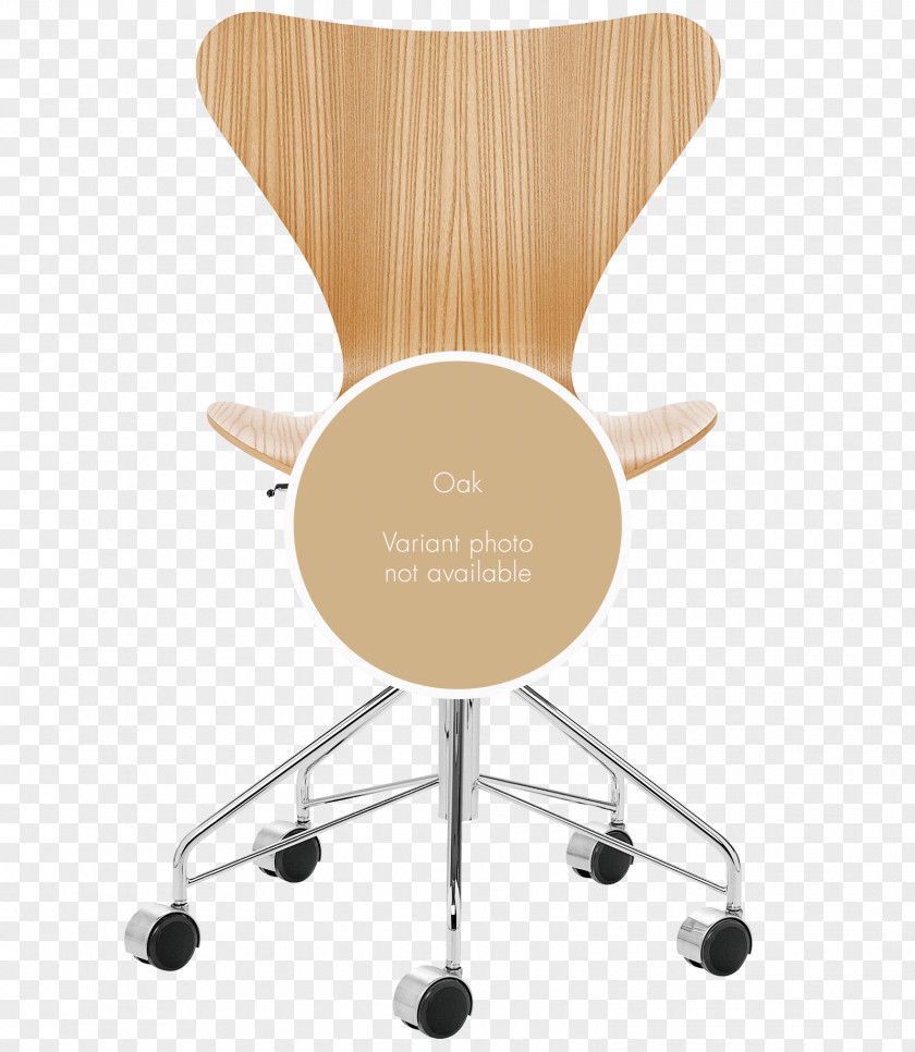 Oak Model 3107 Chair Ant Egg Fritz Hansen PNG