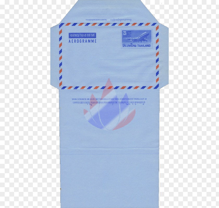 Paper Printing Aerogram Thailand Postage Stamps PNG