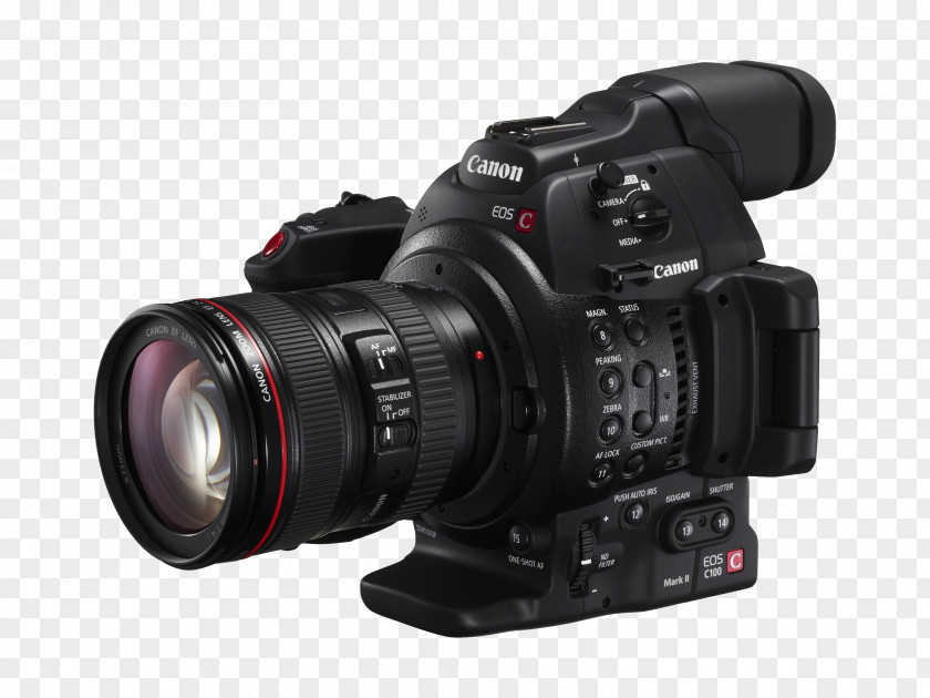 Canon C100 EOS 5D Mark II C300 EF Lens Mount PNG