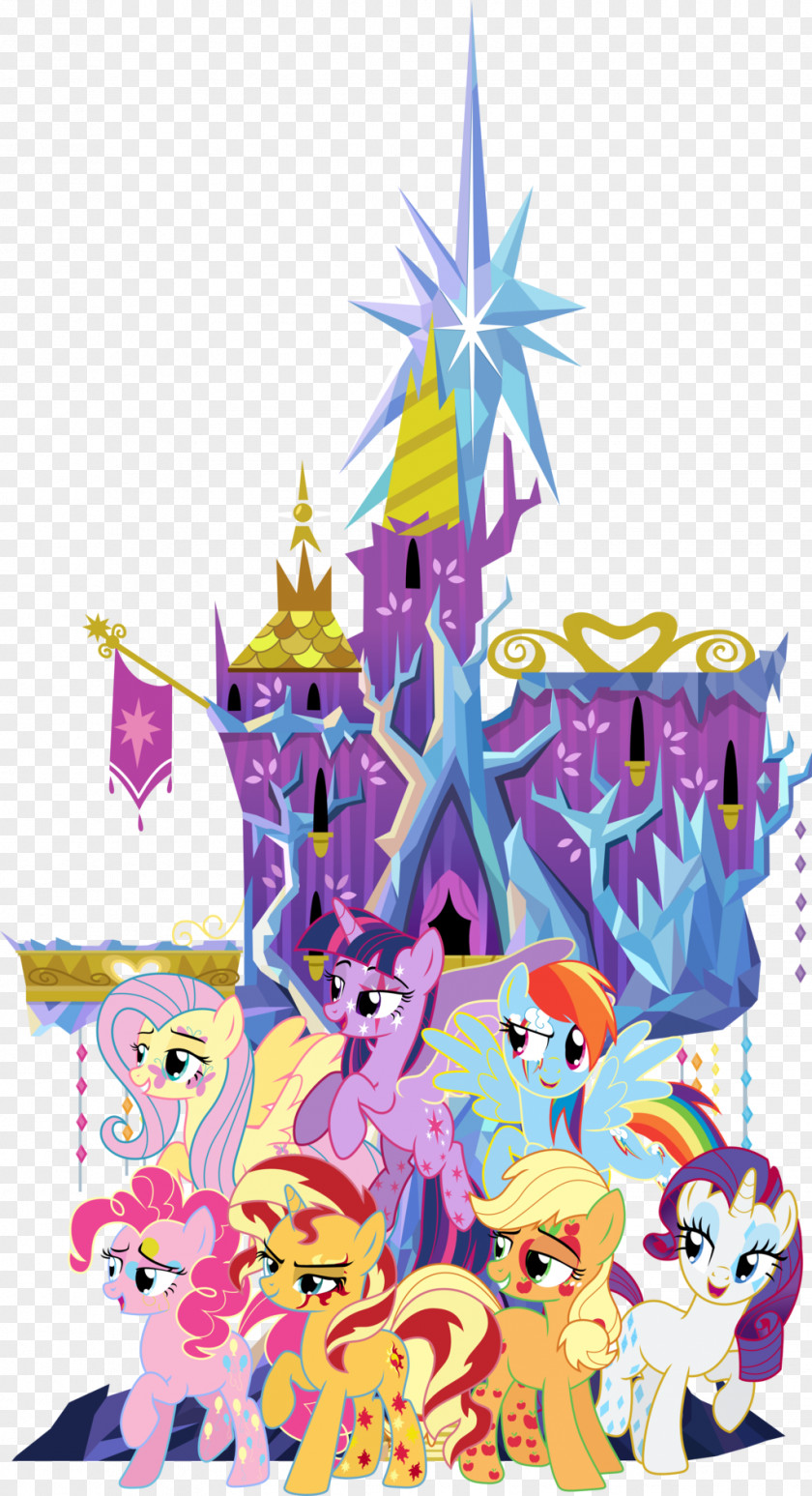 Gemstone Magic Twilight Sparkle Pony Pinkie Pie Rainbow Dash Fluttershy PNG