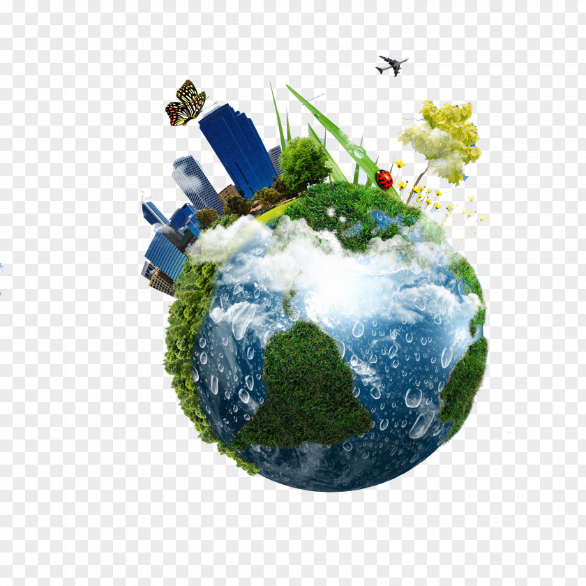 Green Earth City Creative HQ Pictures Building Stock Photography PNG