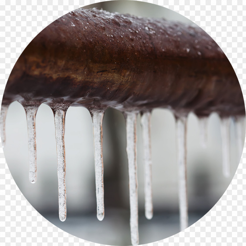 Icicle Freezing Pipe Plumbing Ice Water PNG