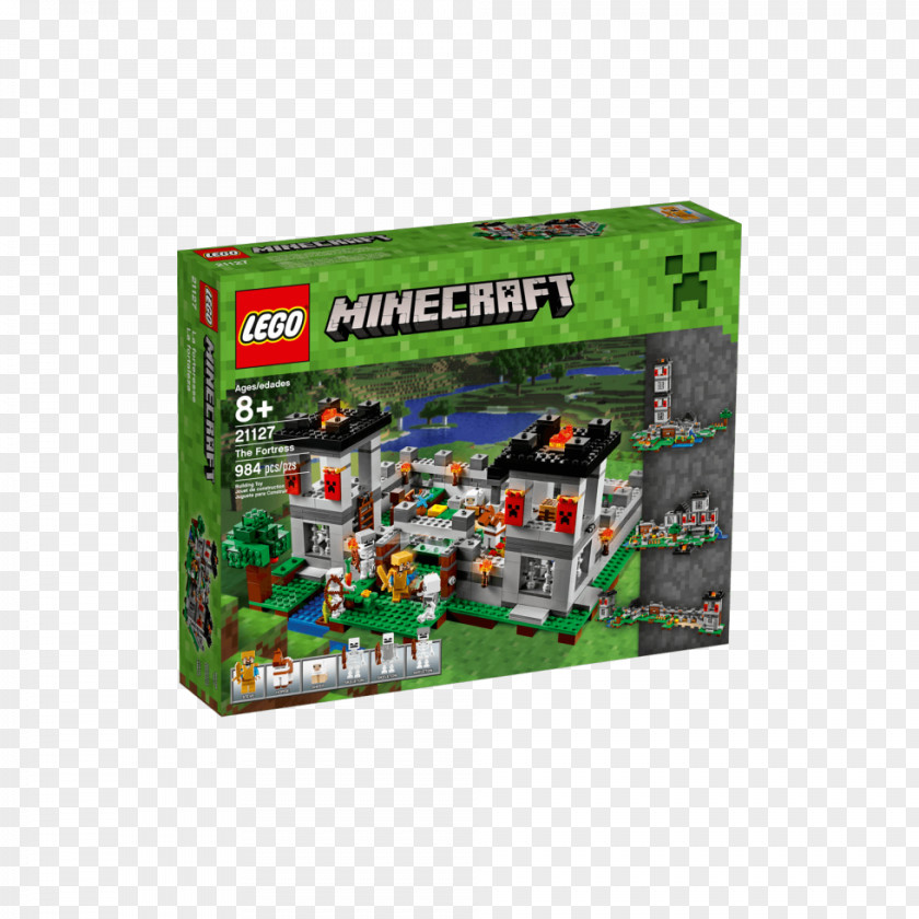Lego Canada LEGO 21127 Minecraft The Fortress Minifigure PNG