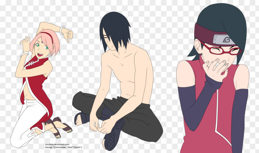 Naruto Sarada Uchiha Drawing Sasuke Illustration PNG