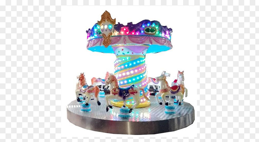 Horse Flying Carousel Amusement Park Swing Ride PNG