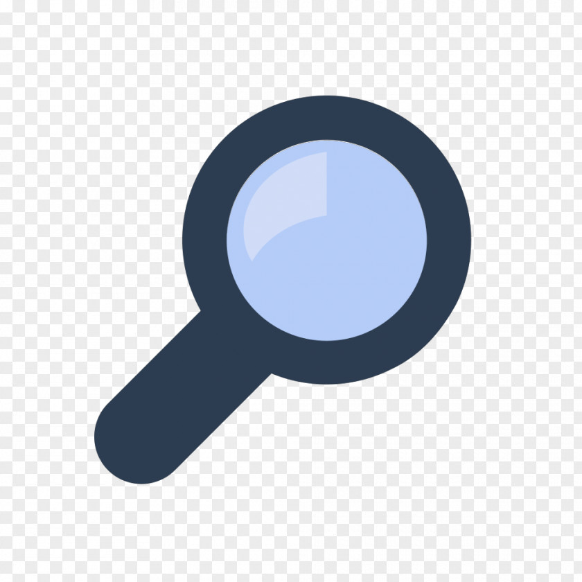 Magnifying Glass Circle Font PNG