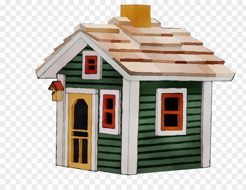 Playhouse Cottage House Roof Shed Home Building PNG