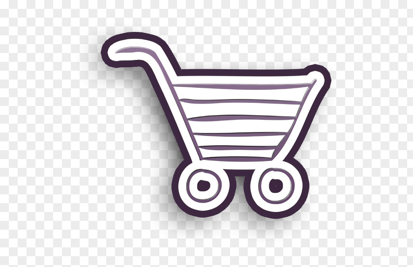 Shopping Cart Sketch Icon Commerce PNG
