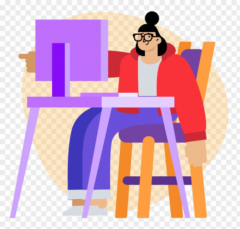 Working Work Desk PNG