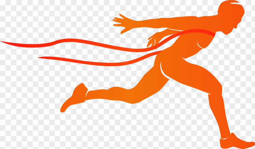 Athlete Running Clip Art Illustration Muscle Sports PNG