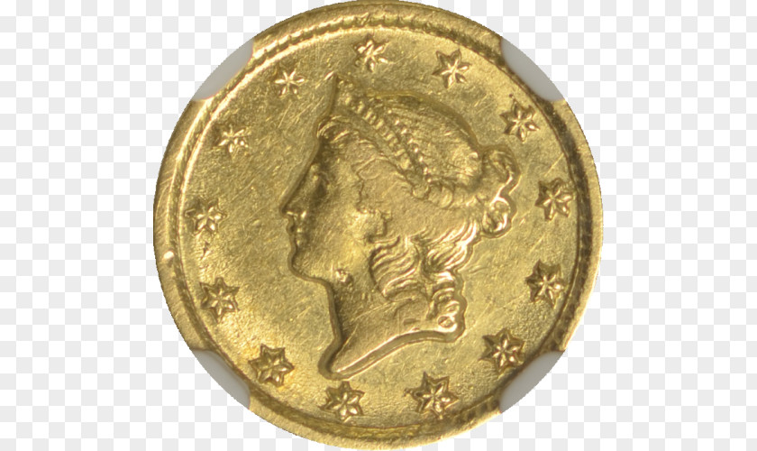 Coin Dollar Dime Indian Head Gold Pieces PNG