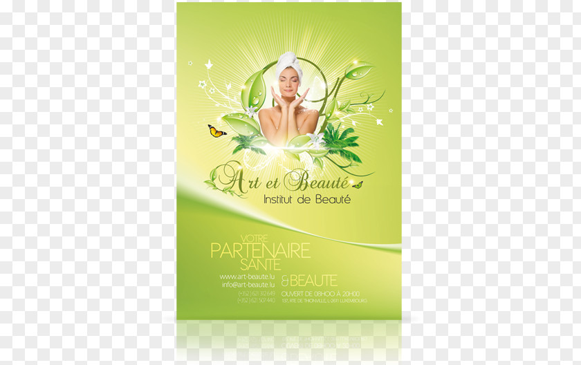 Cosmetics Model Advertising Beauty Parlour Flyer Printing PNG
