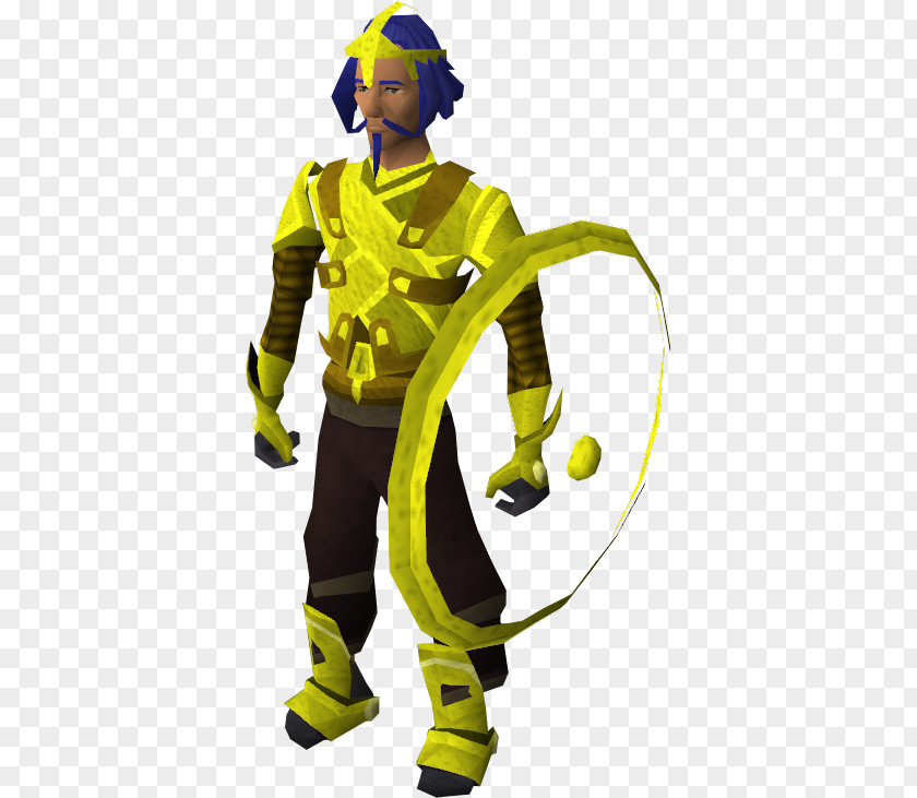 Costume Yellow Runescape PNG