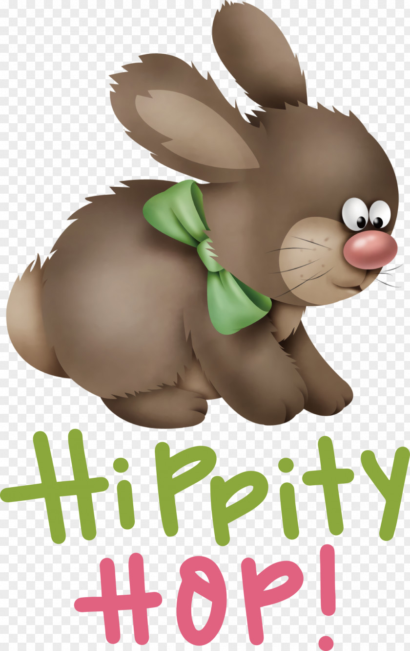 Happy Easter Hippity Hop PNG